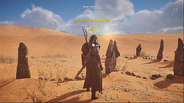 In order to complete a location, you have to finish all of its activities - How to level up fast in Assassins Creed Origins? - FAQ - Assassins Creed Origins Guide