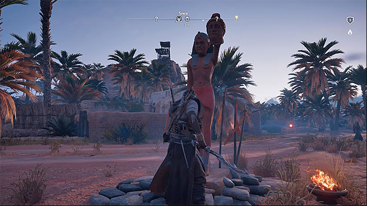Pharaohs statues are unique objects that can be found in selected provinces - How to level up fast in Assassins Creed Origins? - FAQ - Assassins Creed Origins Guide