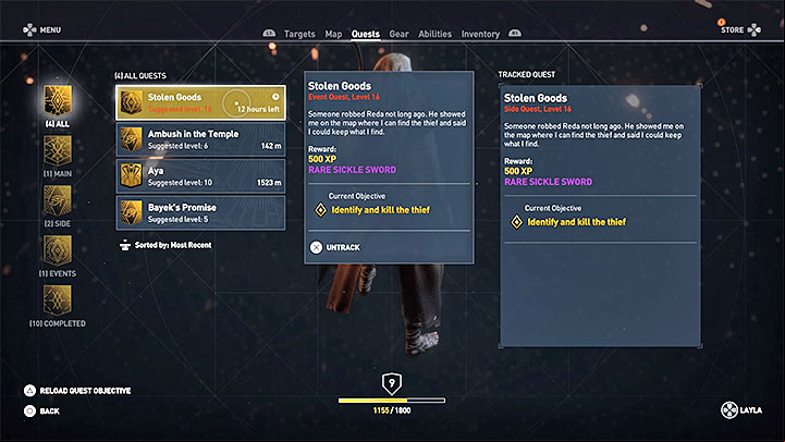 Community quests are divided into two groups - How to level up fast in Assassins Creed Origins? - FAQ - Assassins Creed Origins Guide