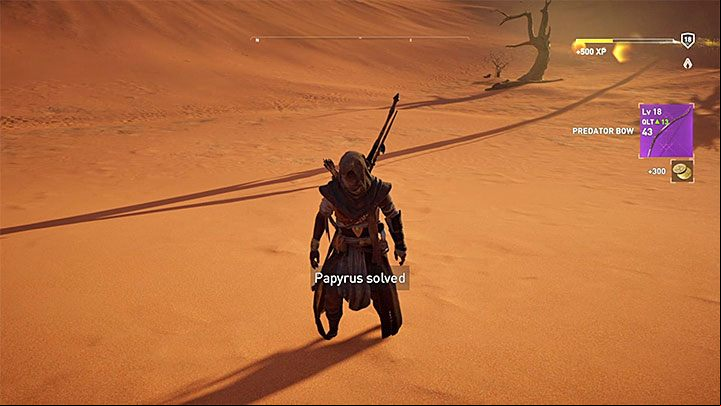 Some locations - marked with question marks on the world map - will contain papyruses - How to level up fast in Assassins Creed Origins? - FAQ - Assassins Creed Origins Guide