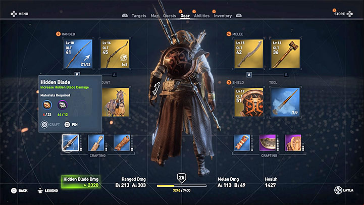 The problem with a hidden blade that doesnt work properly can be solved in two ways - Why my hidden blade didnt kill an enemy? - FAQ - Assassins Creed Origins Guide