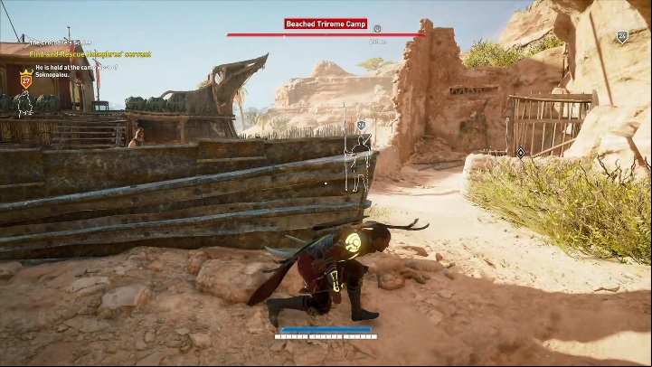 This mission is connected to another enemy - The Crocodile - The Crocodiles Scales | Main quests | Walkthrough - Main quests - Assassins Creed Origins Guide