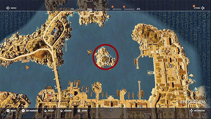 4 - Papyrus Puzzle in Alexandria - Papyruses - Assassins Creed Origins Guide