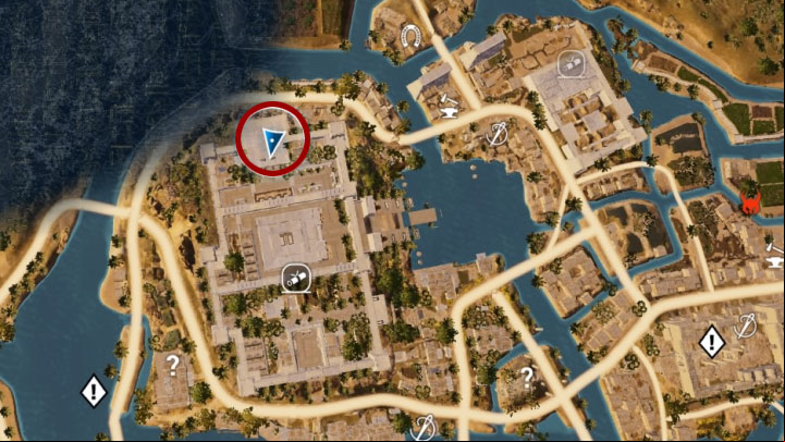 3 - Papyrus Puzzle in Memphis - Papyruses - Assassins Creed Origins Guide