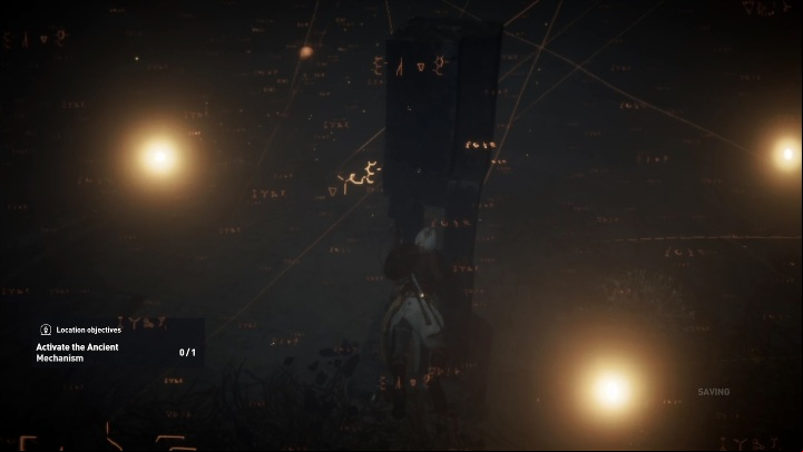 In the middle of the water tank you can find a mechanism - Tombs in Black Desert Walkthrough - Tombs - Assassins Creed Origins Guide