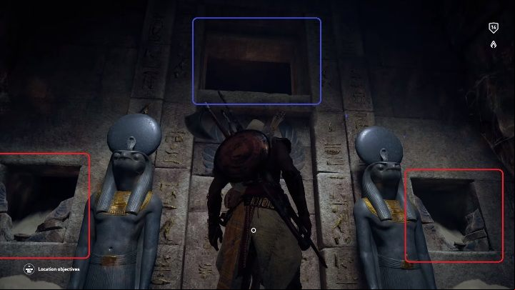 You reach a place full of treasures - Tombs in Giza Walkthrough - Tombs - Assassins Creed Origins Guide