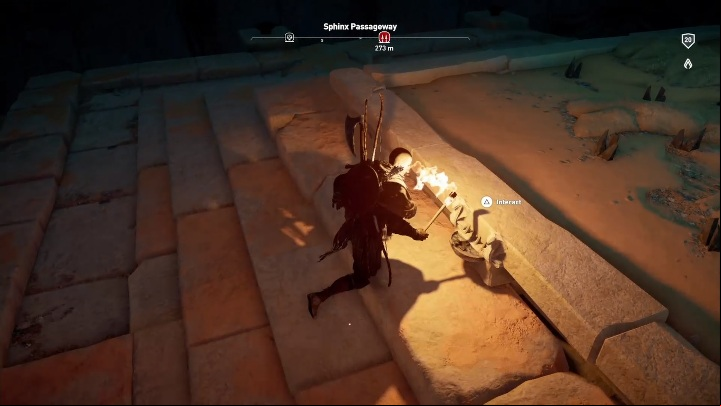 12 activated Stone Circles opens the path to the mechanism - Tombs in Giza Walkthrough - Tombs - Assassins Creed Origins Guide