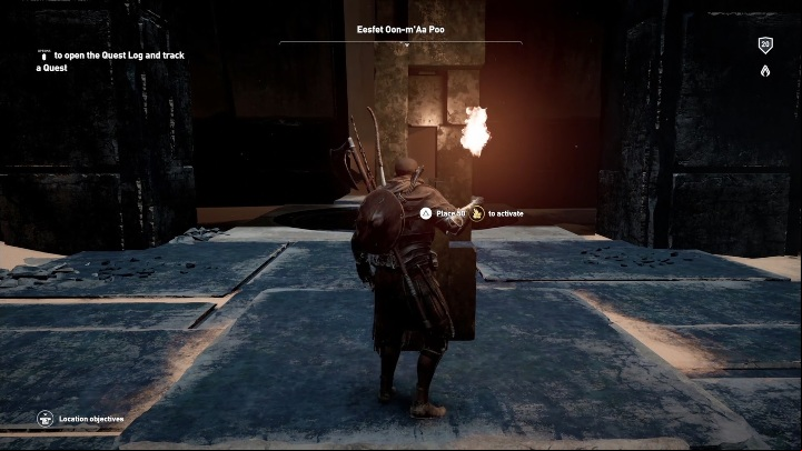 Follow the age and go down - Tombs in Giza Walkthrough - Tombs - Assassins Creed Origins Guide