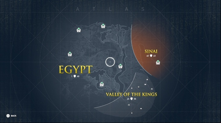 The developers made sure that the players are able to freely travel between Sinai and Egypt - How to get back to Egypt in The Hidden Ones DLC? - Basic questions - Assassins Creed Origins Guide