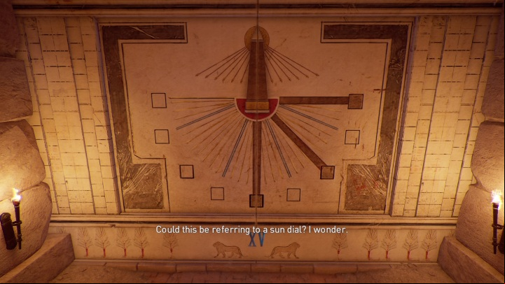 Bayek comes across a mysterious number - XV - Final Fantasy quests in Assassins Creed Origins - Walkthrough - Assassins Creed Origins Guide
