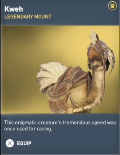 A legendary mount - Kweh - Final Fantasy quests in Assassins Creed Origins - Walkthrough - Assassins Creed Origins Guide