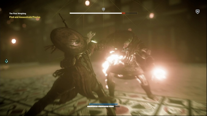 Another part of the mission is for a character with level 35 and higher - The Aftermath and The Final Weighing | Main quests | Walkthrough - Main quests - Assassins Creed Origins Guide