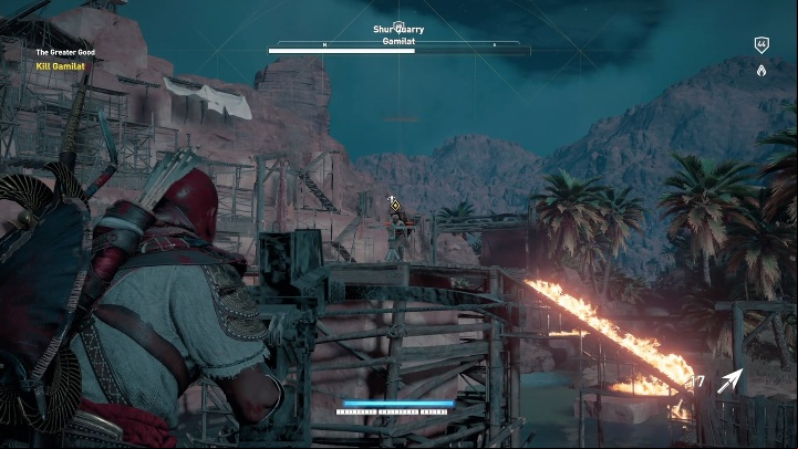 You can find him with Senu - The Greater Good | The Hidden Ones Walkthrough - Main DLC Quests - Assassins Creed Origins Guide