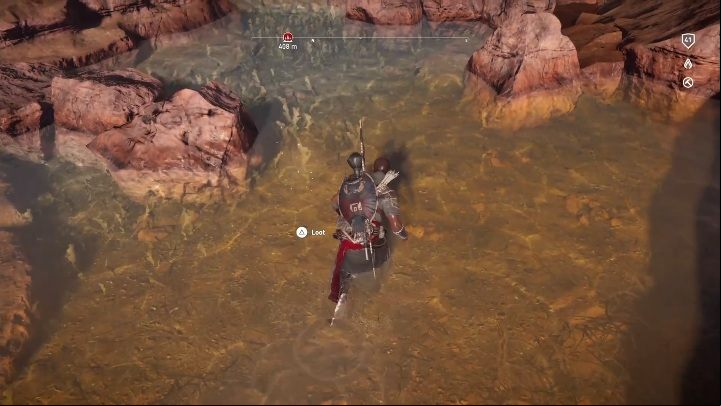 The prize is in a lake - refer to the above images to see where exactly - Madiama Nome Papyruses in The Hidden Ones DLC - Papyruses DLC - Assassins Creed Origins Guide