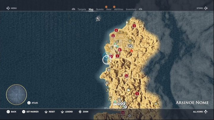 1 - Arisnoe Nome Papyruses in The Hidden Ones DLC - Papyruses DLC - Assassins Creed Origins Guide