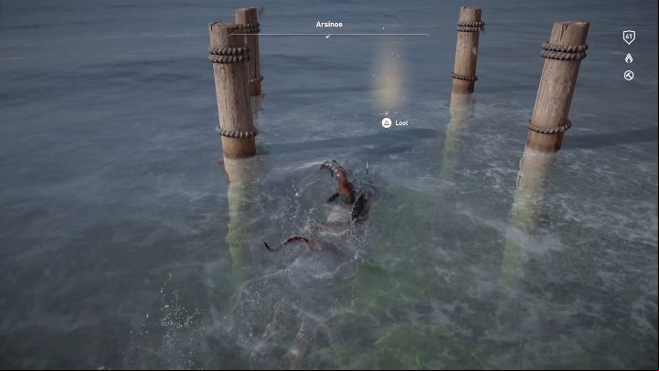 The prize is waiting in Arsinoe - Arisnoe Nome Papyruses in The Hidden Ones DLC - Papyruses DLC - Assassins Creed Origins Guide