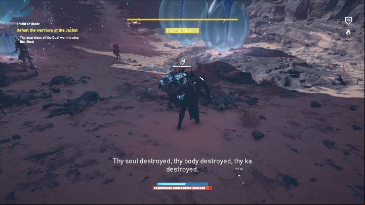 The item must be taken to the Oracle - The Land of the Dead - AC Origins The Curse of the Pharaohs DLC | Side quests - Underworld and Side quests - Assassins Creed Origins Guide