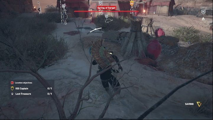 In the normal world you must complete the Spring of Serqet location - How to get the Serqets Carapace in AC The Curse of the Pharaohs DLC? - Basic questions - Assassins Creed Origins Guide