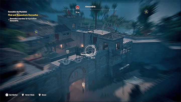 The last phase of your preparations is very important - you must scout a fort by using Senu - How to infiltrate forts in Assassins Creed Origins? - FAQ - Assassins Creed Origins Guide