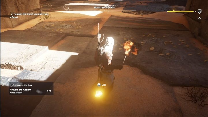 They are scattered around the room - Tombs in Deshert Desert Walkthrough - Tombs - Assassins Creed Origins Guide