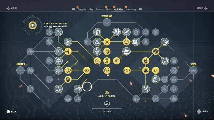 This is a level 45 character; it gets a couple of good weapons and 35 skill points to distribute - Can I play the AC The Curse of the Pharaohs DLC without having completed the basic game? - Basic questions - Assassins Creed Origins Guide