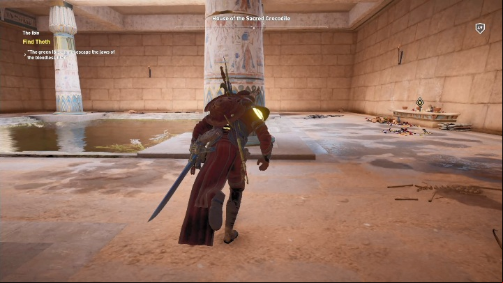 You have to find the statue of Thoth - Afterlife - Aten - AC Origins The Curse of the Pharaohs DLC | Side quests - Underworld and Side quests - Assassins Creed Origins Guide