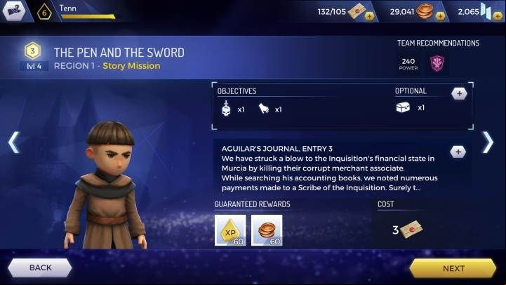 Missions in the Story category enable you to progress the story and unlock new regions - Mission types in Assassins Creed Rebellion - Missions - Assassins Creed Rebellion Guide