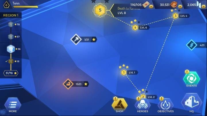 To start a mission you must first select a category - How to start a mission in Assassins Creed Rebellion? - Missions - Assassins Creed Rebellion Guide