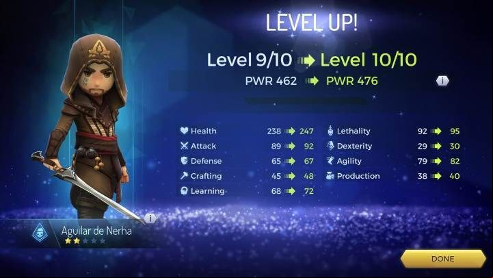 1 - How to develop the hero in Assassins Creed Rebellion? - Team - Assassins Creed Rebellion Guide