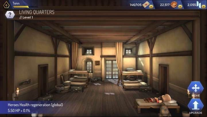 Level: 3 - Types of headquarters rooms in Assassins Creed Rebellion - Headquarters - Assassins Creed Rebellion Guide