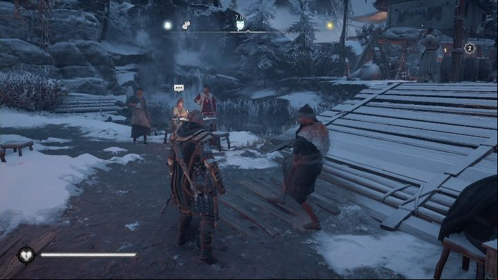 In Eurvicscire you will find a woman who wants to talk to you - Assassins Creed Valhalla: Flyting - Eurvicscire, Secrets, Locations - Eurvicscire - Assassins Creed Valhalla Guide and Walkthrough