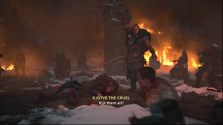 Unfortunately, his sacrifice will be in vain - Assassins Creed Valhalla: Prologue walkthrough - Main Storyline - Assassins Creed Valhalla Guide and Walkthrough
