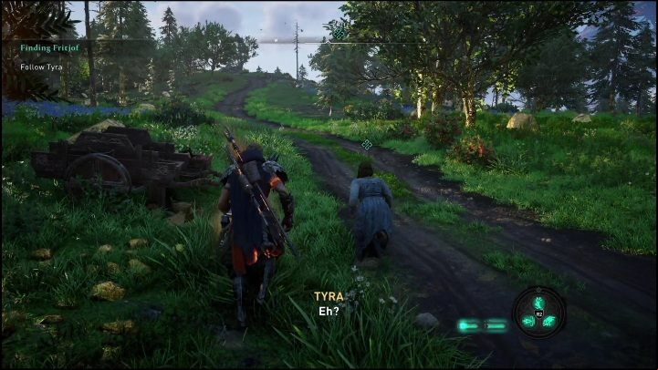 Run toward the dig site - AC Valhalla Dawn of Ragnarok: Finding Frithjof - Walkthrough - Assassins Creed Valhalla Guide and Walkthrough