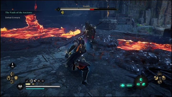 Sinmara will stand in your way - AC Valhalla Dawn of Ragnarok: Vault of the Ancients - Walkthrough - Assassins Creed Valhalla Guide and Walkthrough