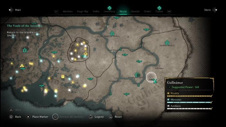 After the fight with Sinmara, travel to the shelter - AC Valhalla Dawn of Ragnarok: Vault of the Ancients - Walkthrough - Assassins Creed Valhalla Guide and Walkthrough
