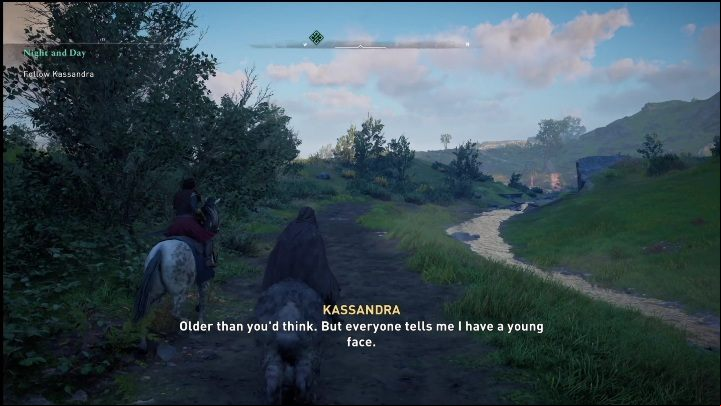 Once again, hop on your mount and make the journey - AC Valhalla Crossover Stories: Night and Day - Main missions - Assassins Creed Valhalla Guide and Walkthrough