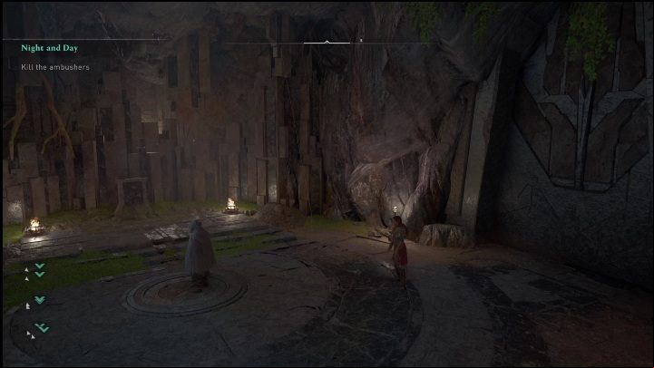 Inside you will see empty walls that you can't do anything with - AC Valhalla Crossover Stories: Night and Day - Main missions - Assassins Creed Valhalla Guide and Walkthrough