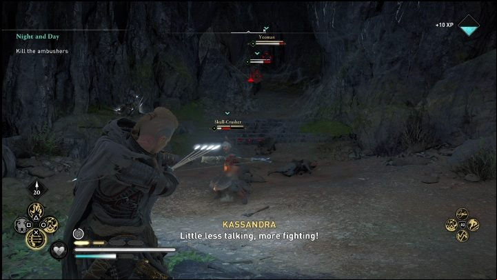 The final part of the quest is a battle against numerous opponents - AC Valhalla Crossover Stories: Night and Day - Main missions - Assassins Creed Valhalla Guide and Walkthrough