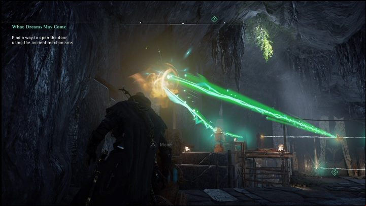 Return to the main area of the room - AC Valhalla Crossover Stories: What Dreams May Come - Main missions - Assassins Creed Valhalla Guide and Walkthrough