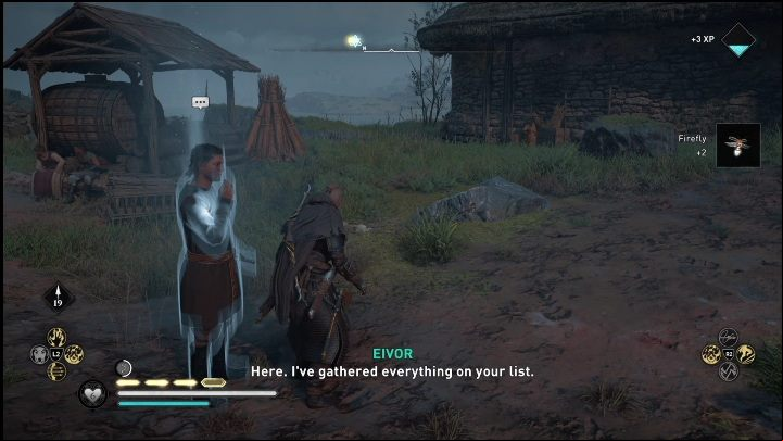 After getting all the ingredients, return to the man, this will complete the mission - AC Valhalla Crossover Stories: The Drink of the Picts - Side missions - Assassins Creed Valhalla Guide and Walkthrough