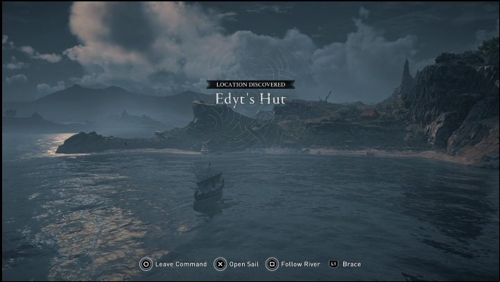 Once the conversation concludes, you can choose the dialogue option to travel to the island - AC Valhalla Crossover Stories: A Disorted Dream - Main missions - Assassins Creed Valhalla Guide and Walkthrough
