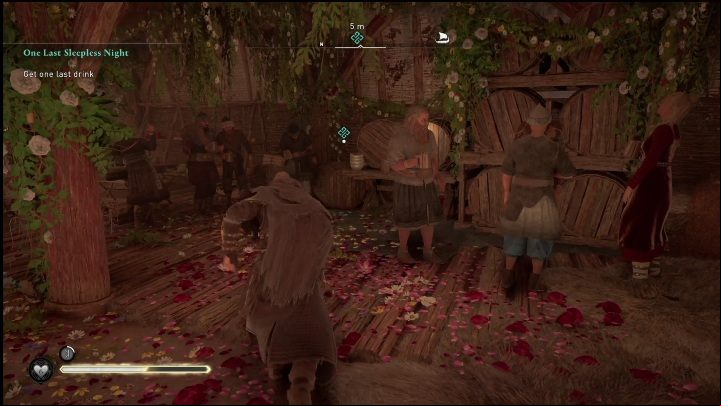 After completing all the activities in the building, it is time to say goodbye to Kassandra - AC Valhalla Crossover Stories: One Last Sleepless Night - Main missions - Assassins Creed Valhalla Guide and Walkthrough