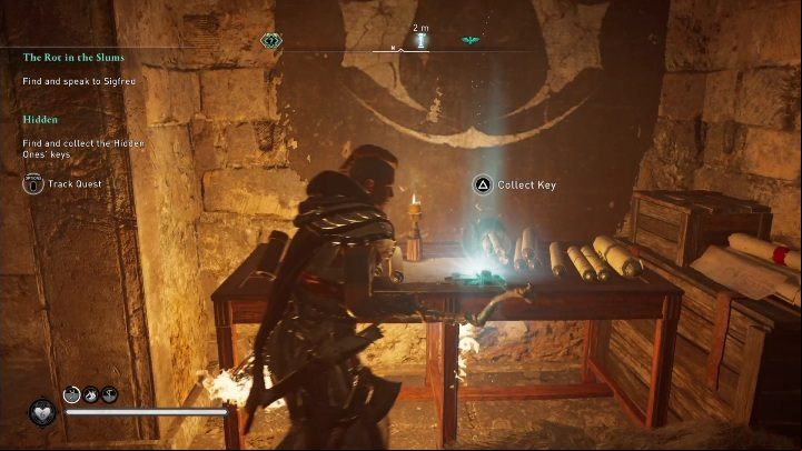 The secret is on the table, among the many documents - AC Valhalla Siege of Paris: Roman Excavations, Amienois - secrets, locations - Amienois - Assassins Creed Valhalla Guide and Walkthrough
