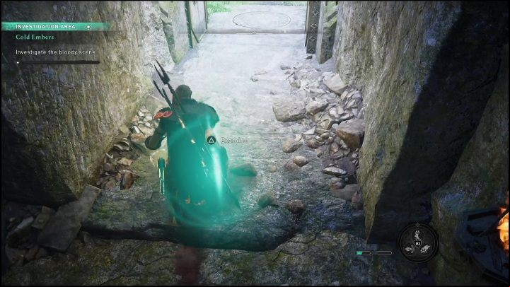 There are many bloody footprints in the vault - AC Valhalla Dawn of Ragnarok: Cold Embers - Walkthrough - Assassins Creed Valhalla Guide and Walkthrough