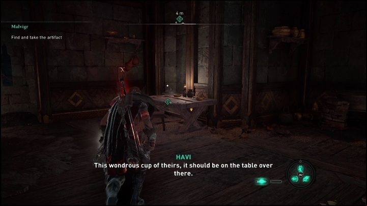 Once you enter the house, go up to the first floor - AC Valhalla Dawn of Ragnarok: Malvigr - Walkthrough - Assassins Creed Valhalla Guide and Walkthrough