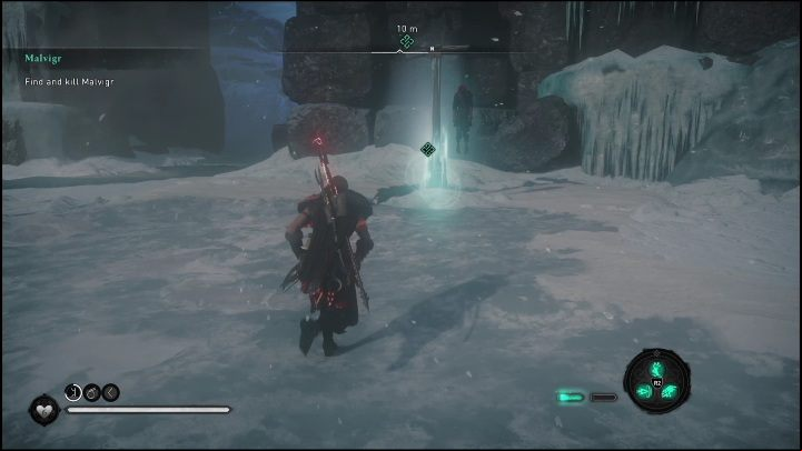 At first you won't see your opponent - AC Valhalla Dawn of Ragnarok: Malvigr - Walkthrough - Assassins Creed Valhalla Guide and Walkthrough