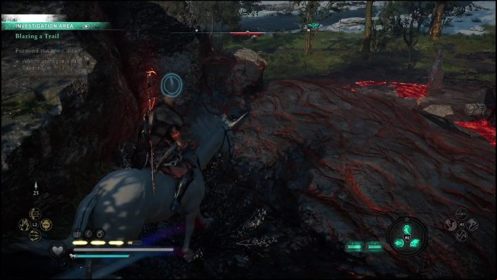 Your first objective is to follow the trail left by Eysa and Calder - AC Valhalla Dawn of Ragnarok: Blazing a Trail - Walkthrough - Assassins Creed Valhalla Guide and Walkthrough