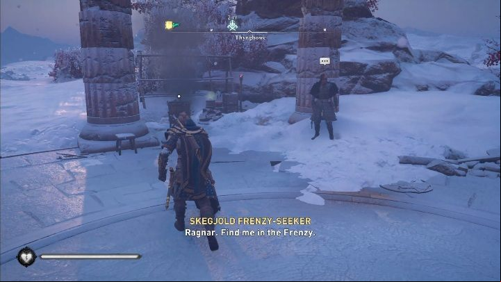 The fight against the lost one, Skegjold Frenzy-Seeker, can be triggered in the southern part of the map, right next to the synchronization point - Assassins Creed Valhalla: Lost Drengr - Snotinghamscire secrets, locations - Snotinghamscire - Assassins Creed Valhalla Guide and Walkthrough