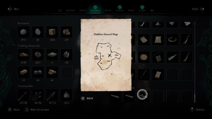 You will find the schematic in the northern part of the Dublin region - AC Valhalla Wrath of the Druids: Treasure Hoard Map - Dublin secrets, location - Dublin - Assassins Creed Valhalla Guide and Walkthrough