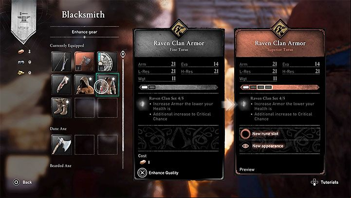 Gunnar is a friendly blacksmith - during your stay in Norway you can find him in the village of Fornburg, and after moving to England you will be given the mandatory quest of building a hut for him in the newly established Viking settlement - AC Valhalla: Tips and tricks - Basics - Assassins Creed Valhalla Guide and Walkthrough